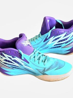 Puma M.E.L.O Purple And Blje Althetic Shoes Mens Size 11